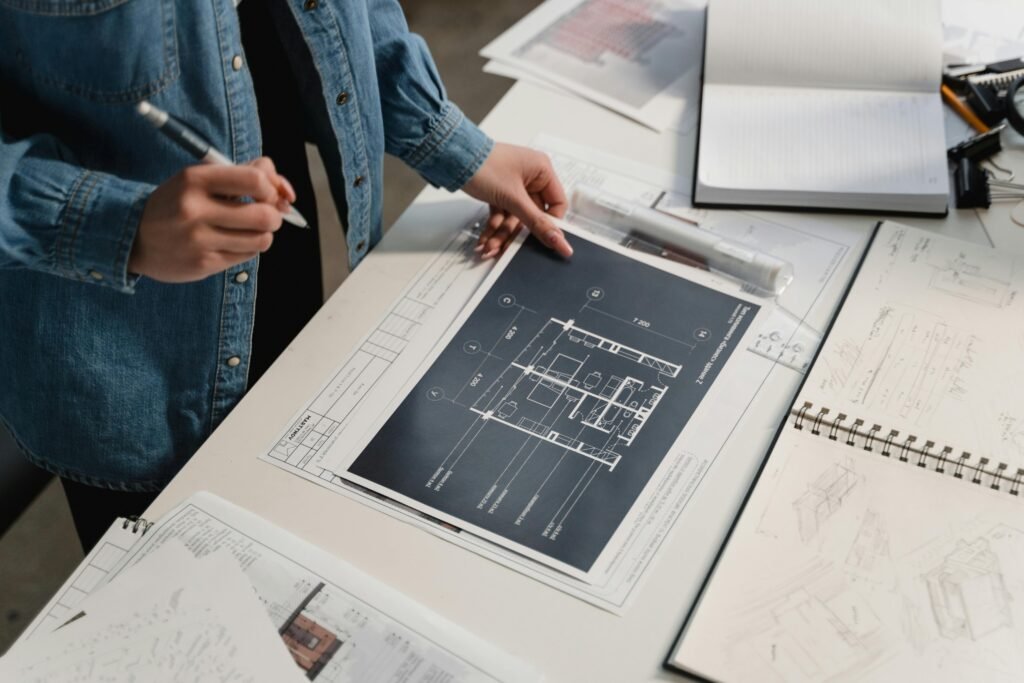Learning interior design course