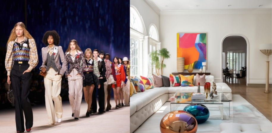 Color Psychology in Fashion and Interior Design showcasing how colors influence mood and creativity.